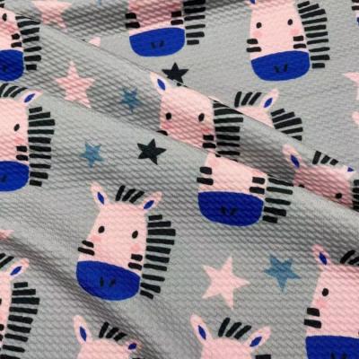 China Anti-Static NO MOQ Ball Cloth Custom Printed Digital Printing Liverpool Knitted Polyester Cloth For Headhand For Bow for sale