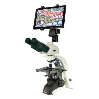 China Phoenix 1600x Trinocular Tube Biological Digital Microscope with 9.7 inch LCD Display Screen Digital PH100 ​​Series for sale