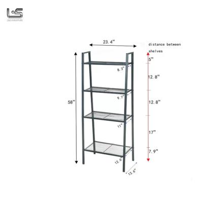 China Home Use Furniture Metal Home Durable Steel Shelf Rack for sale