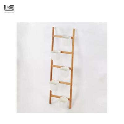 China Home Furniture Multi Ladder Plant Ladder Flower Stand for sale