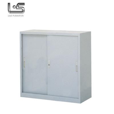 China Durable Full Steel Iron Steel Filing Cabinet Sliding Door Closet for sale