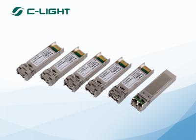 China Ethernet unimodal del gigabit del ZR los 80km de DWDM 1.25Gb/s SFP 1538.98nm en venta