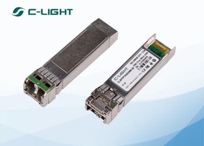 中国 多用性がある杜松 CISCO DWDM SFP + トランシーバー 10G 1538.98nm 80km 販売のため