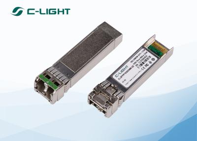 中国 視覚繊維 DWDM SFP + トランシーバー/光学トランシーバー モジュール 3.3v 販売のため