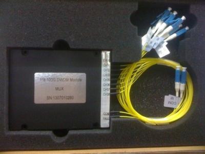 China ABS 8Ch Fiber Optic Mux Demux Access Networks , fiber optic module for sale