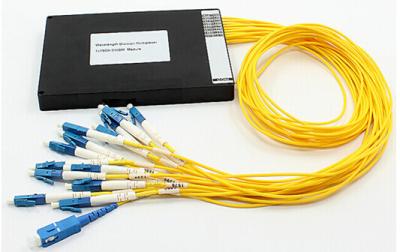 China Metro WDM Fiber Optic MUX DEMUX CWDM 16Ch , multiplexer demultiplexer for sale