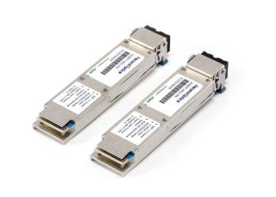 China 40gbase-lr4 SMF QSFP + Optical Transceiver 1310nm 10km For Data Centers for sale