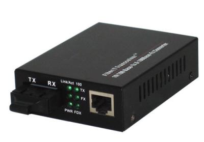 China Gigabit  Fiber Optic Media Converter With 9k Byte Super Data Packet for sale