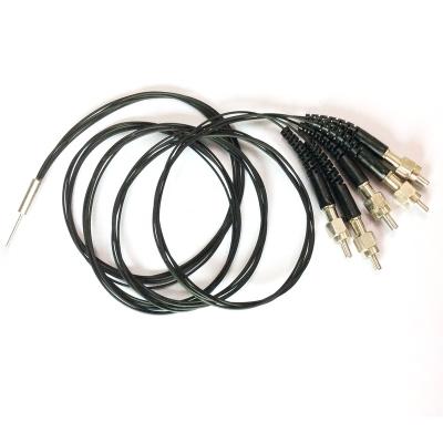 China Industrial Automation 5 in 1 1.0mm Fiber Optcial Sensor Cable with SMA905 Connector for sale