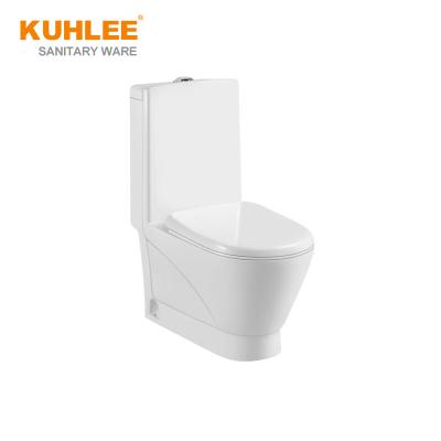 China Double-Flow Manufacturer Easy Clean Ceramic Bathroom Wash Down Toilet One-Piece Toilet Toilets Sanitary Ware for sale