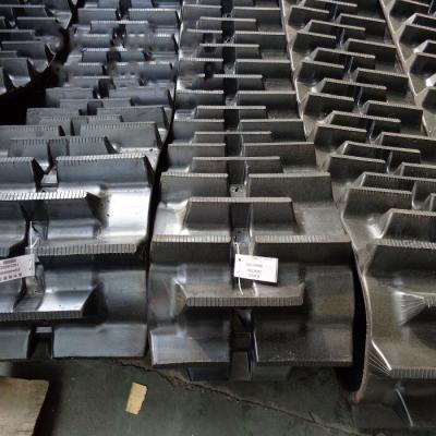 China Various Machinery Repair Shop Models For Comine Harvester Track Chassis Rubber Track for sale