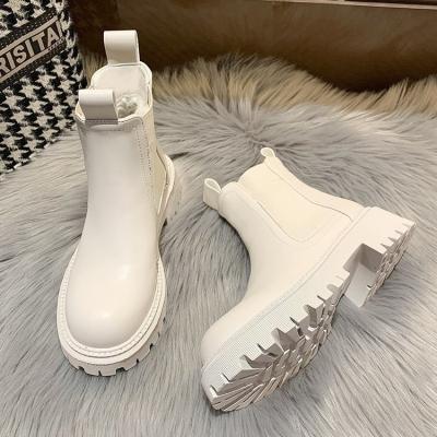 China Other OEM/ODM 2021 botas tendencia ankle boots flat women Chelsea for sale