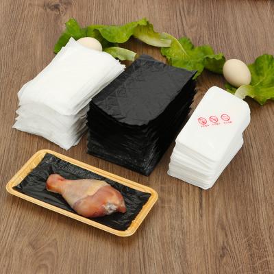 China Food Grade And High Quality Absorbent Supermarket Meat Pad Eco - Friendly For Seafood , Meat for sale