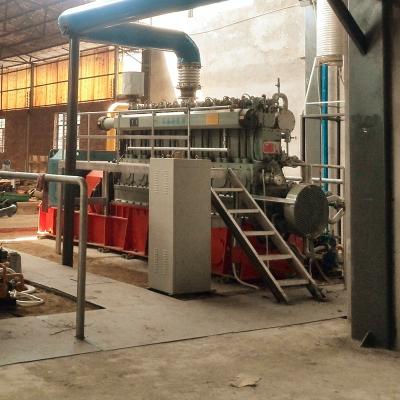 China Fixedbed Plant 1mw Biomass Gasification Power Station Generator Updraft Gas Generator Convert Waste Into Energy for sale