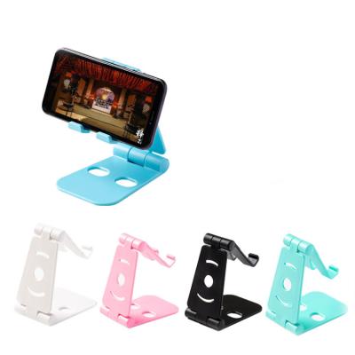 China Desktop Foldable Universal Adjustable Tablet Stand Holder Mobile Phone Foldable Portable for sale