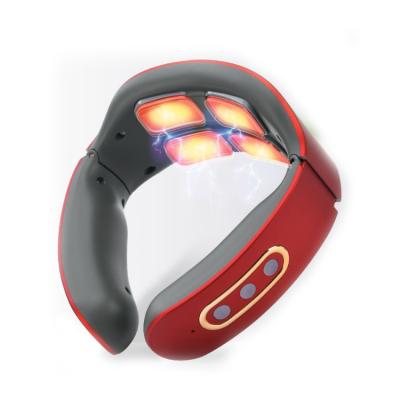 China Electric Heating Neck Shoulder Massager With Back Massage Neck Heating Massager for sale