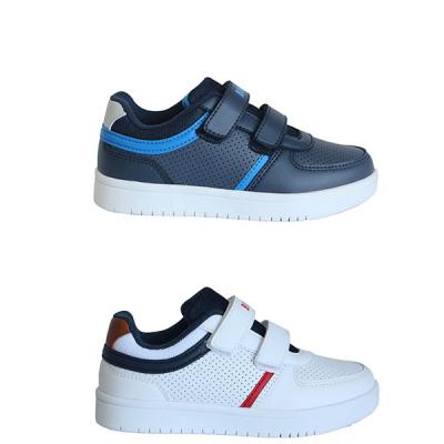 China Walking Shoes Newest Fashionable Children's White Sneakers Kids School Sports Shoes for sale