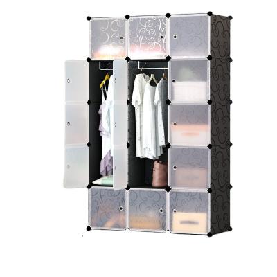 China Factory Direct Sale kids clothes cabinet plastic wardrobe cabinet bedroom furniture for sale