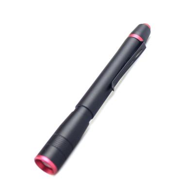 China New Design Camping Pen Clip Torch Flash Light Led Flashlight for sale