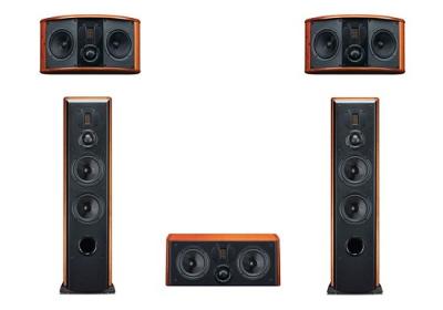 China Hi End Natural Wood Passive Speaker Hi Fi Home Theater System 10W - 120W for sale