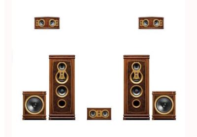 China Customized Subwoofer Hi Fi Electronics Home Theater System Passive Speakers for sale