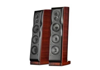 China Black Wooden 3½ Way Hi Fi Floor Standing Speakers Home Theatre Systems for sale