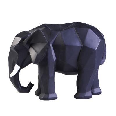 China 2021Pop Art Home Decoration Fiberglass Abstract Garden Decoration Elephant Sculpture for sale