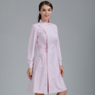 China White Multi Color Cloth Spring Hospital Medical Nurse Dress Nurse Uniform Pink Women's OEM Ward Hospital Uniform Good for sale