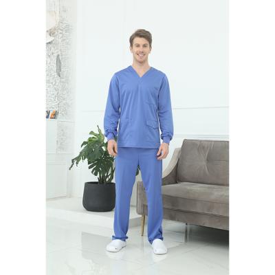 China Breathable Ladies Classic Scrubs Medical Color Patterns Custom Cheap Spandex / Polyester Scrubs Stretch Nurse Uniform for sale