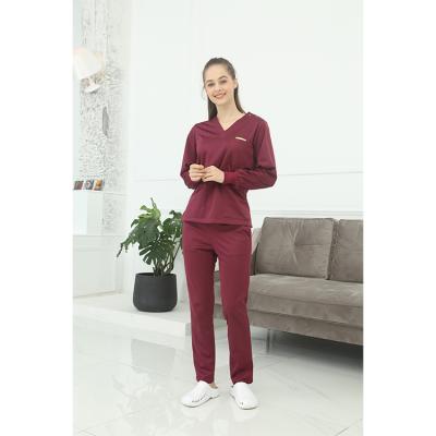 China Breathable Classic Short Sleeve Hospital Clothing Aftermarket Support OEM Patient Gown Scrubs Polyester Uniform Men for sale