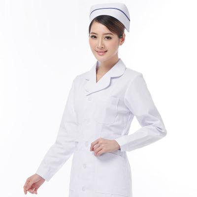 China Fashionable Nurse Uniform Suits Factory Outlet Hospital Nurse White Dress New Chinese Design Tunic in Wholesale Price for sale