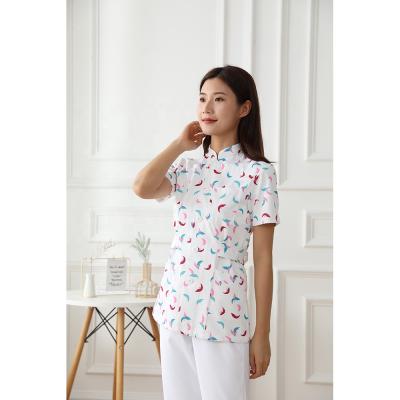 China Breathable Nurse Hospital Uniform Cotton Fashionable Polyester Customized OEM Service Women Nurse Uniform Medical Scrubs Vendors for sale