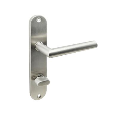 China Modern French Style 70mm Centers Stainless Steel Modern Door Handle for sale