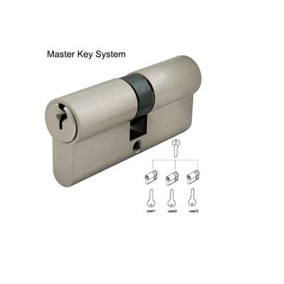 China Euro use master key profile door mortise lock commercial or residential cylinder for sale