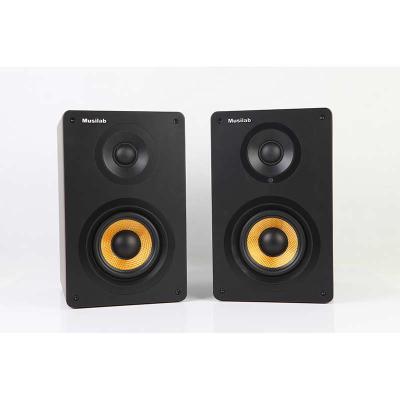 China No Noise Professional Wireless Home High Fidelity Wooden Bookshelf Speaker BT Supplier Bookshelf Speakers for sale