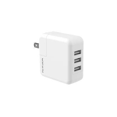 China Cell Phone AC1003A 3 Port 3usb 4.8a Wall Charger for sale