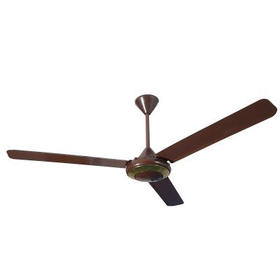 China Modern Industrial Style Commercial 56 Inch Ceiling Fan Household Electrical Appliances Brushed Nickel Blades Ceiling Fan for sale