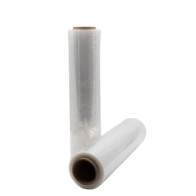 China High quality and low price moisture proof transparent biodegradable biodegradable stretch film wrap PE stretch film used for tray for sale