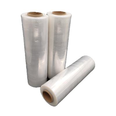 China Pallet Wrap Moisture Proof Film For Packaging Wrapping Film Transparent Film Roll For Hand Or Machine Wrap for sale