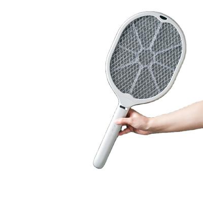 China Viable wholesale light version of portable pure color simple wind mosquito swatter for sale