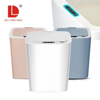 China Office 12L Household Automatic Plastic Sensor Trash Bin Kitchen Automatic Smart Trash Bin / Garbage Bin for sale