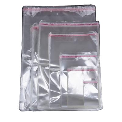 China Hot Sale Rectangle Disposable Plastic Bags For Packaging Opp Self Adhesive Transparent Plastic Bag Ziplock Bags for sale