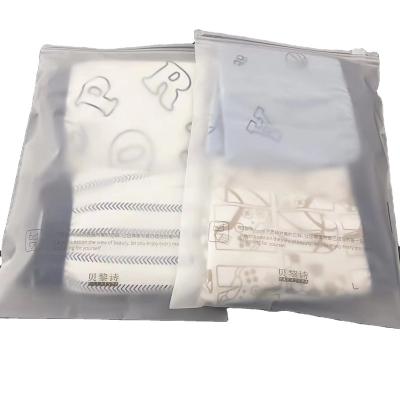 China Disposable Wholesale Eva Multi-Spec Frosted Zipper Bags Dustproof Ziplock Bags Reusable Plastic Pouches for sale