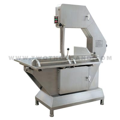 China The kitchen equipment meat bone slicer strip of Dia. 650MM Meat Processing Plants JG650 Belt CE Saw for sale