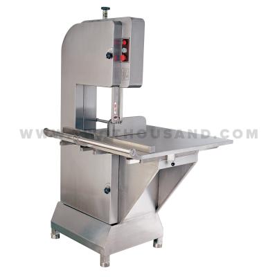 China Restaurant Meat Strip Saw Bone Vertical Cut Dia. 400MM Meat Processing Plants JG400 Belt CE for sale