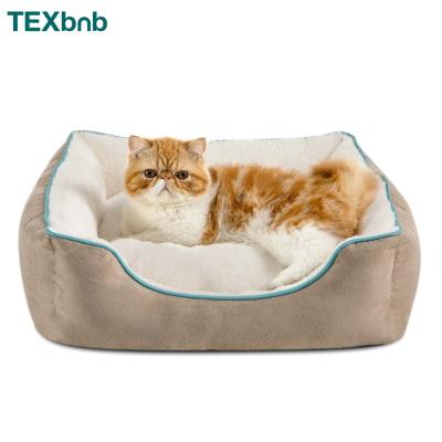 China Original Texbnb Cooling Shape OEM/ODM Camas Para Perros Hold Hang Out Travel Cozy Tempat Washable Tidur Kucing Cama Mascota Cat Bed for sale