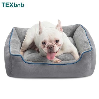 China Bedsure Factory Wholesale Cooling Heating Cat Cage Rectangular Nonslid Self 3 Layers Easy-To-Carry Dog Lick Mat Cat Bed for sale