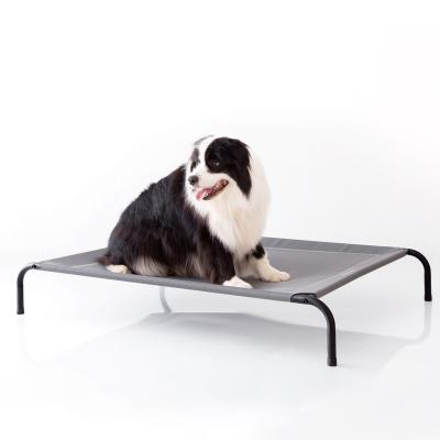 China Bedsure New Breathable Comfort Design Breathable Cooling Easy Assembly Raised Dog Beds For Indoor Outdoor for sale