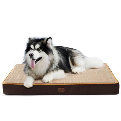 China Texbnb OEM/ODM Productos Para Mascotas Travel Foam Orthopedic Machine Washable Memory Dog Bed For Jaula Perro for sale