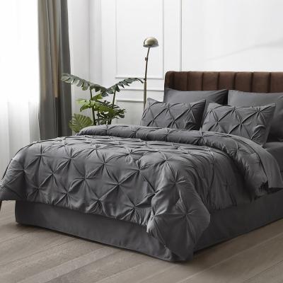 China Nondisposable High Quality Soft Surface Custom Color King Size Bedroom Comforter Set for sale